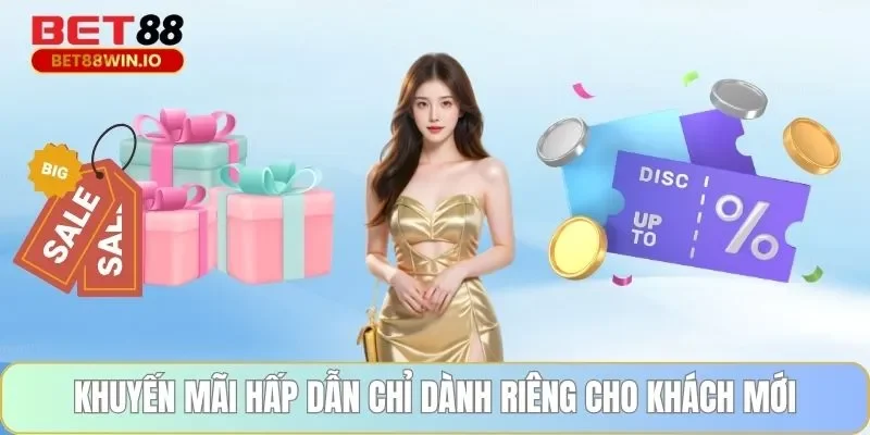 Khuyến mãi Bet88 hấp dẫn chỉ dành riêng cho khách mới